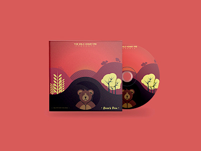 Bear's Den Buzzsession Cover bear cover illustration illustrator thewildhoneypie