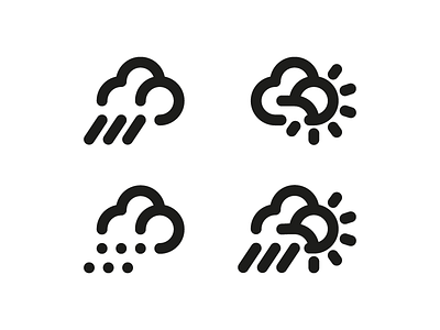 Weather/cloud icons andreas wikström cloud icon illustration weather