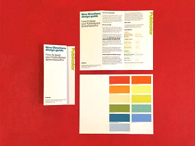 Publicolor Design Guide Tri-fold color pamphlet print publicolor trifold