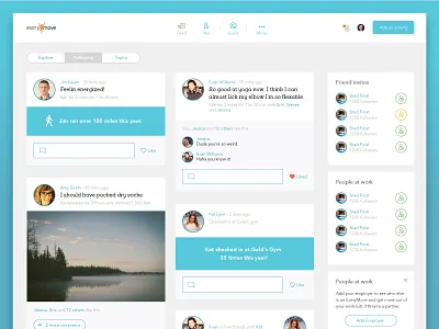 Activity Feed activity feed following web
