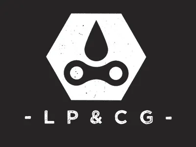 Love Peace & Chain Grease apparel bikes branding cycling fixed gear knice logo logomark style