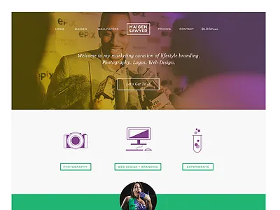 Personal Branding branding icons personal branding website design