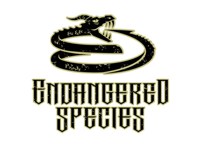 Endangered Species branding heavy metal logo