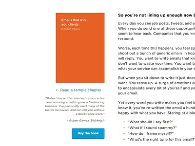 Emails that win you clients