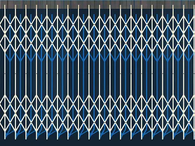 The patterning of "closed!"