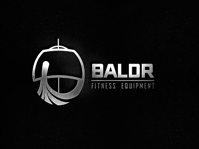 Baldr boat drakkar fitness gods logo logotype mythology nordic viking