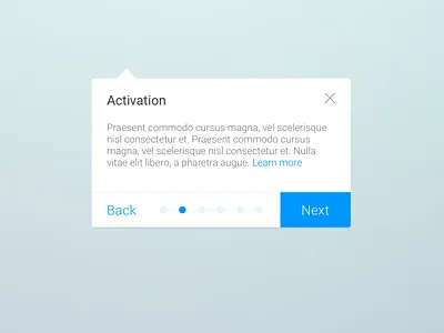 Guided Tour desktop guided next overlay progress radial timeline tour walkthrough
