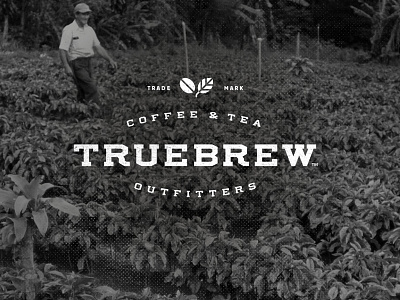 Truebrew Final icon logo retro slab serif