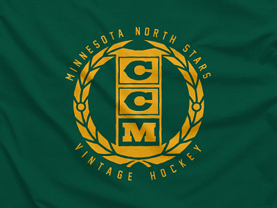 Big Shot apparel ccm hockey logo minnesota nhl north stars sports t shirt type vintage