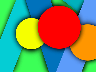Flat Polygons Wallpaper flat photoshop polygon