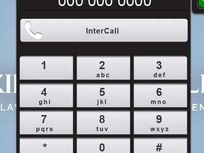 Dial Pad audio conference conference dial pad teleconference ui
