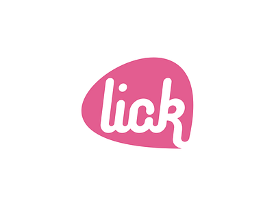 Lick lick logo tongue