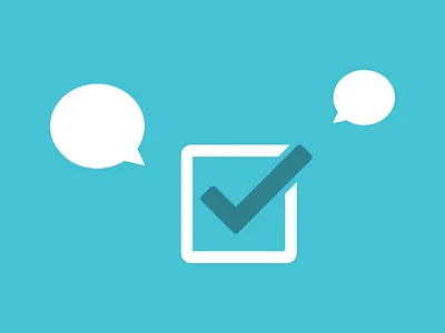 Work Communication Icon chat checkbox communication icon task