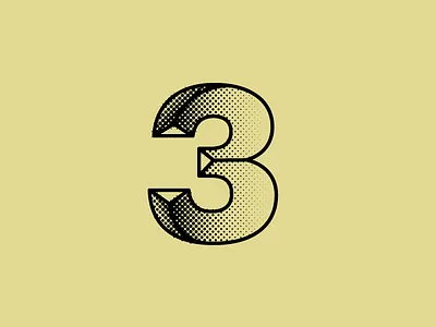 Working on old ideas 3 3d graphik number type