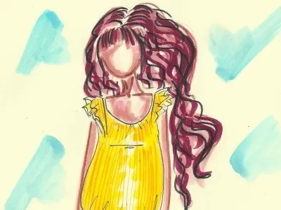 COLLINE MODEL II handmade illustrations