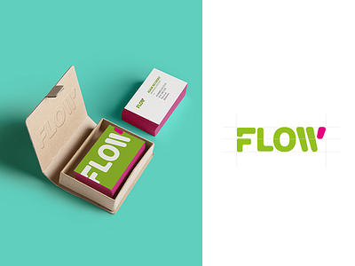 Business Cards Ideas box business cards design flow fresh grid logo proposal stationery