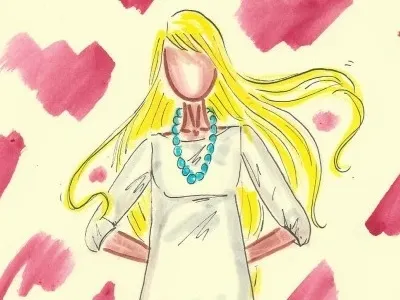 COLLINE MODEL I handmade illustrations