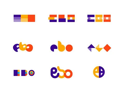 EBO Exploration 2 brand branding exploration identity logo logotype mark