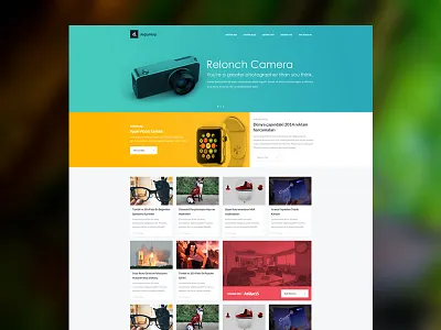 Blog blog color design green sketch wp yellow