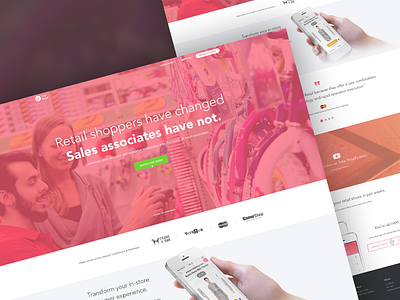 Tulip Retail Landing Page