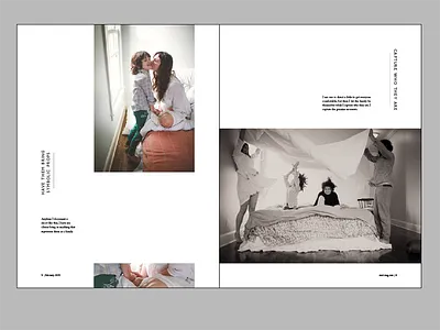 Mozi Spread composition grid layout magazine mozi mozi magazine photography publication spread