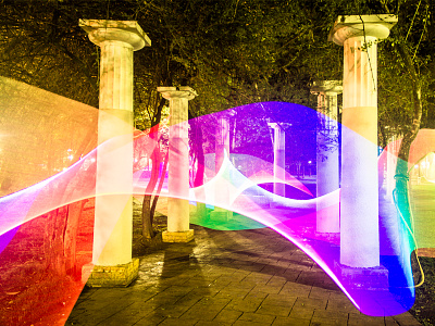 Pixelstick Photoshoot canon design studio mowe mowe studio night shoot pixelstick