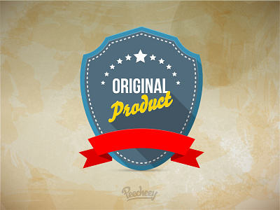 Retro sticker adobe free label retro sticker vector
