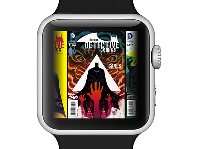 Centered Issue apple watch batman comicbinder detective comics