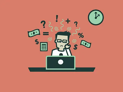 It's Tax Time Y'all! character design flat design freelance icon design illustration illustrator spot illustration taxes