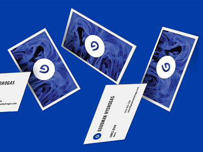 Goodman Hydrogas | Branding branding gradient graphic design identity layout logo modern web design