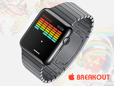 Breakout for the  Watch apple atari breakout game watch