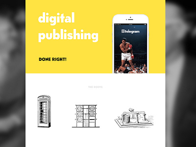 digital publishing branding colors digital logo media publishing telegram typography