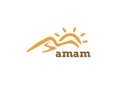 Amam dune trails amam branding dune trails dunes identity logo logomark sun