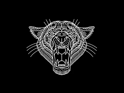 pissed angry cat illustration