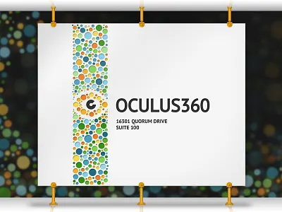 Oculus360 Lobby Signage brand environmental identity sign signage