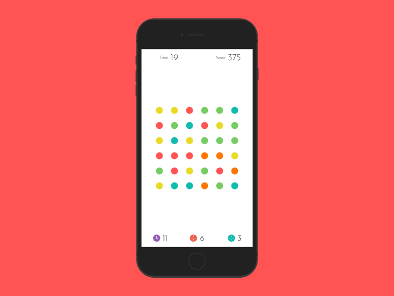 Dots Gif v2 animation dots gif illustration iphone