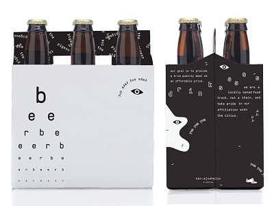 the pigeon beer beer drink eye feather odd packaging pigeon poop strange sydney goldstein typography weird