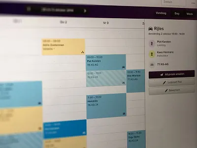 Planning interface plango planning user