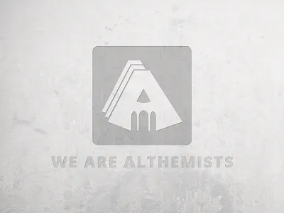 New Althemist logotype althemist artist brand design identity logo logotype theme makers