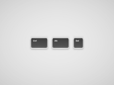 3D Buttons 3d button illustrator keyboard tutorial vector