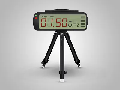 Speed Radar digi diginumbers digital numbers police radar speed