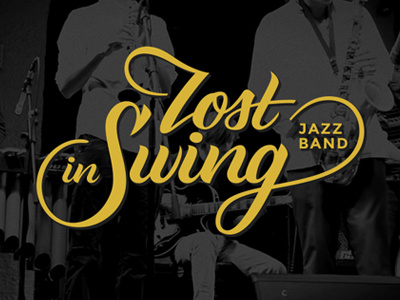 Jazz Band Logo band jazz lettering logo music