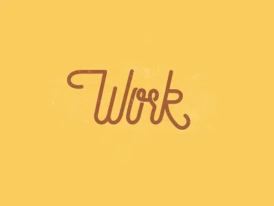 Work blog design handmade lettering texture tumblr type typo typography vector