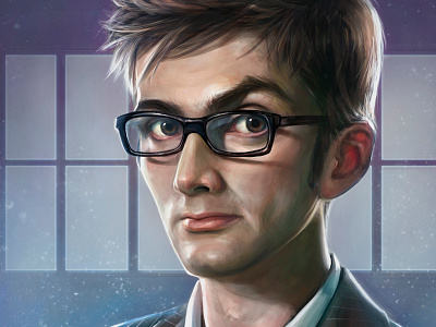 Doctor Who art david digital doctor drawings fan movies tennant tv who