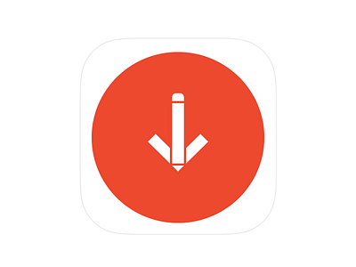 My Money Diary app icon add arrow icon logo note pen record