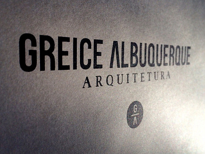 Greice Albuquerque / Brand Identity branding design font lettering logo logo design type typography