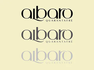 Albaro elegant branding visual aesthetic logo brand brand identity branding branding for albaro branding inspiration cursiv typography custom logo designs elegant typography fashion branding layered typography logo logo branding logo design premium branding professional logo branding refined branding typographic logo vintage branding visual identity