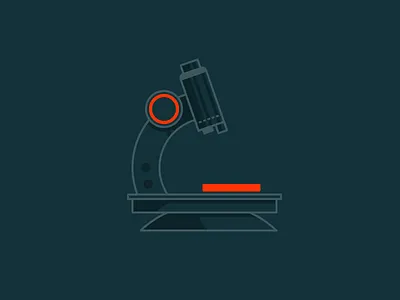 Science! data illustration line micro microscope microscopes science