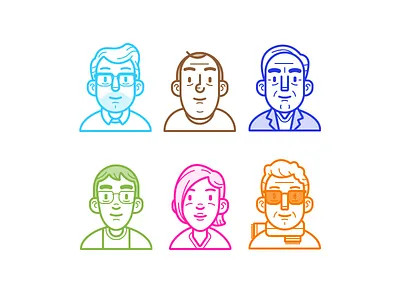 Shift Avatars avatar character icon illustration person vector
