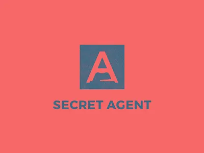 Secret Agent a a icon agent brand clever logo hat identity logo logo design negative space secret smart logo